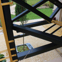 Création de pergola avec toiture véranda en PVC Valreas